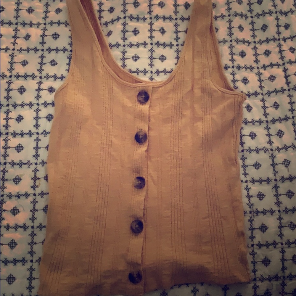 Yellow tank